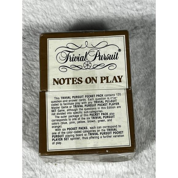 Vintage 1987 Horn Abbot Trivial Pursuit War & Victory Mini Pack Expansion Box - Picture 3 of 10